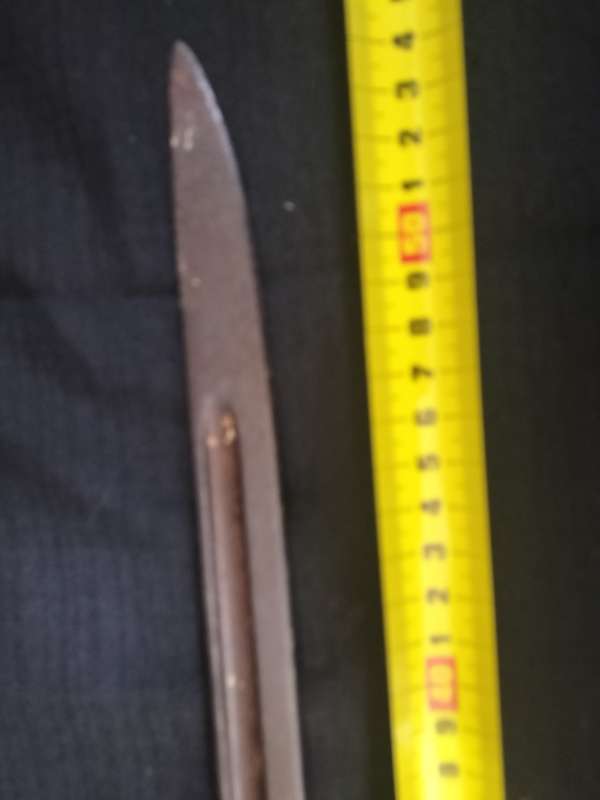 Vintage WWI, WWII M 1907 British Sanderson Co Bayonet Without Scabbard - View Description
