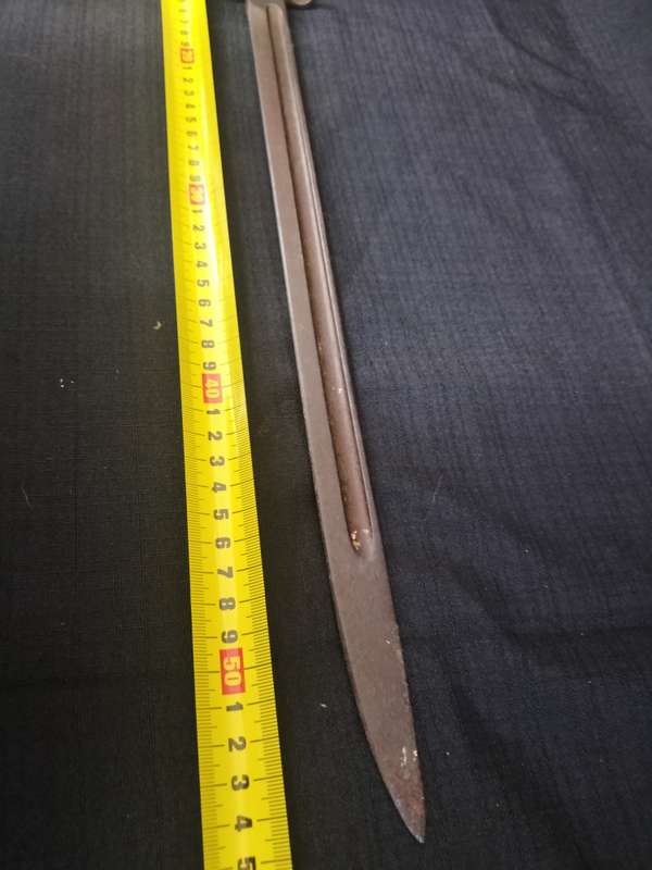 Vintage WWI, WWII M 1907 British Sanderson Co Bayonet Without Scabbard - View Description