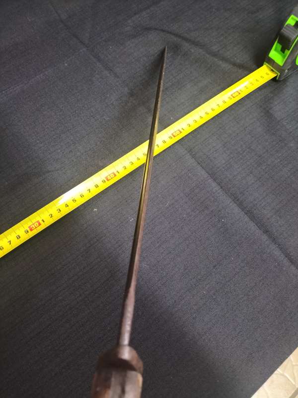 Vintage WWI, WWII M 1907 British Sanderson Co Bayonet Without Scabbard - View Description