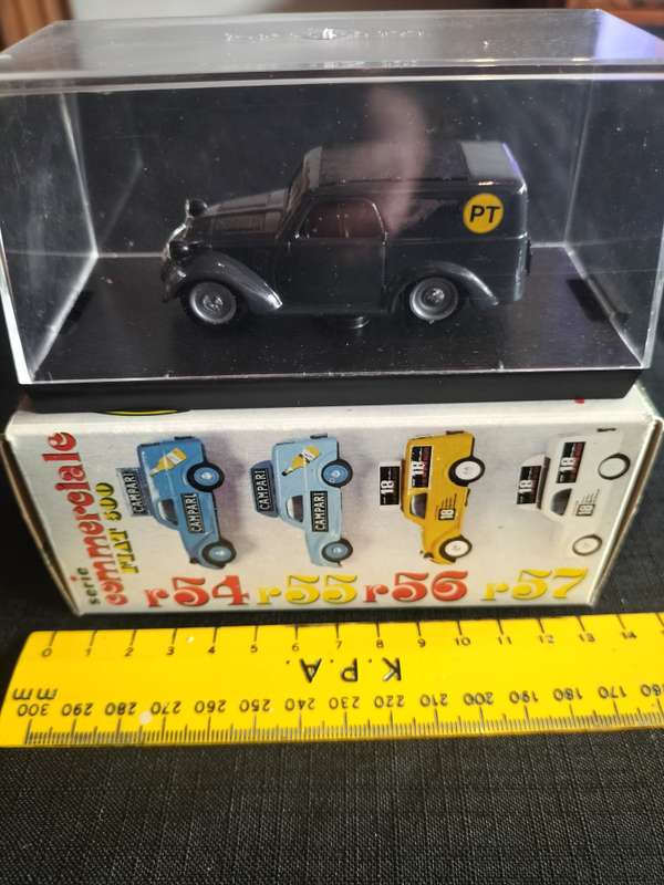 Vintage Brumm Serie R57 Commerciale Fiat 500 - Made in Italy -Good Condition