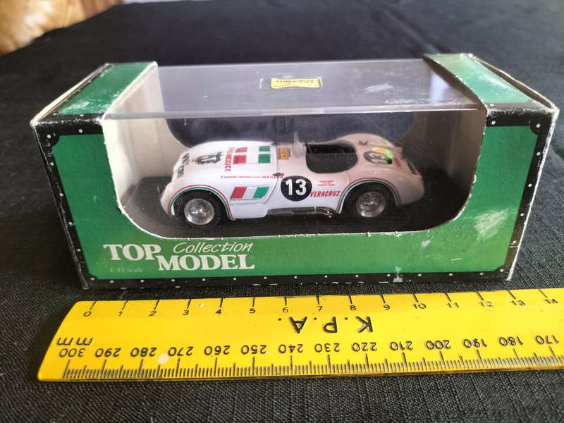 Vintage Top Collection Model  - Superior Line Models -Jaguar Type C - Made in Italy