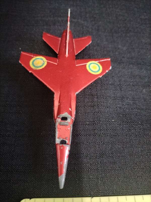 Very Rare Vintage Lesney Match Box Series 1973 - Mirage F1 Jet Plane - Made in England