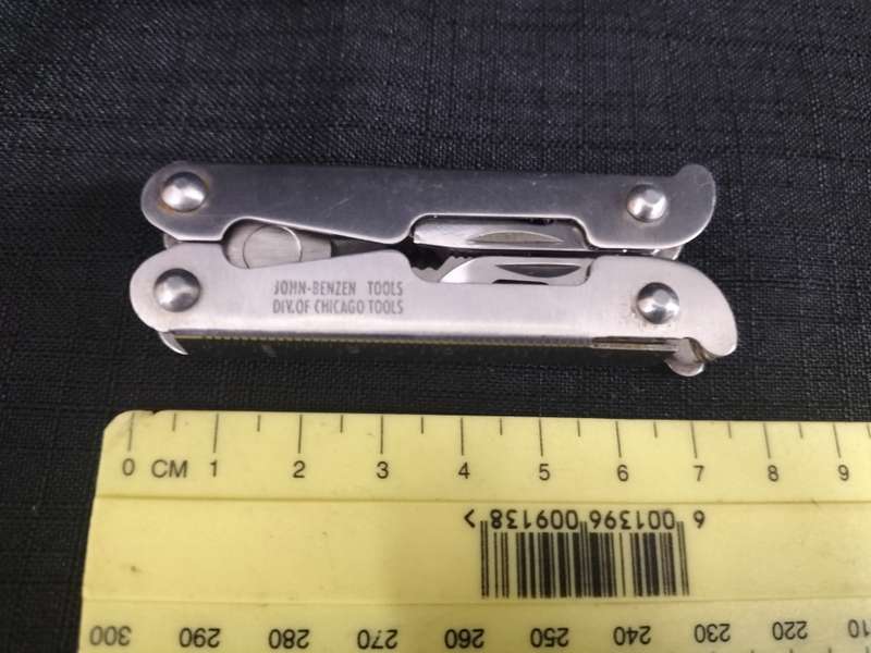 Stunning John-Benzen Multi Function Knife And Tool Set - Div. Of Chicago Tools - In Good Condition