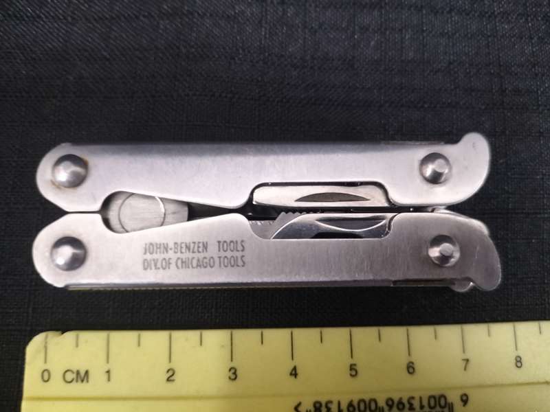 Stunning John-Benzen Multi Function Knife And Tool Set - Div. Of Chicago Tools - In Good Condition