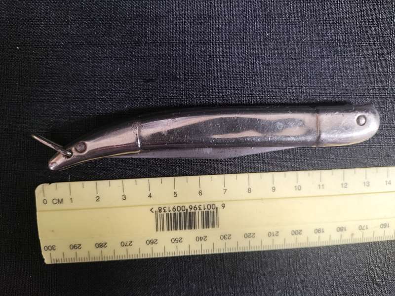 Stunning Vintage Okapi Carbon Steel Folding Pocket Knife