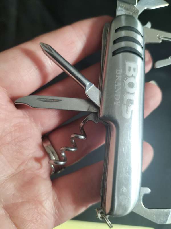Stunning Stainless Steel Multi Function Bols Brandy Pocket Knife