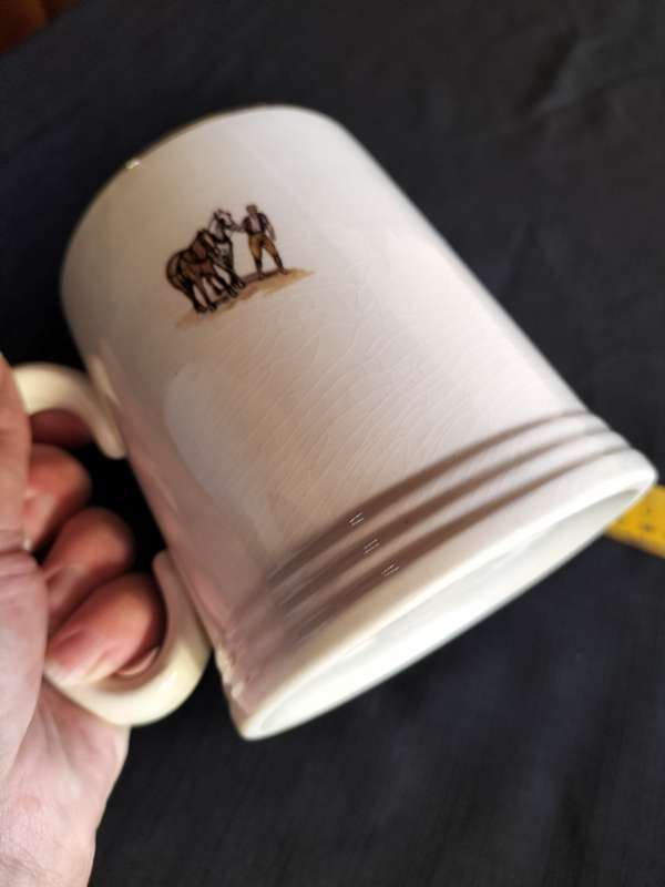 Vintage Elijah Cotton LTD -Lord Nelson Ware Staffordshire England Mug/ Tankard - Old Coach House