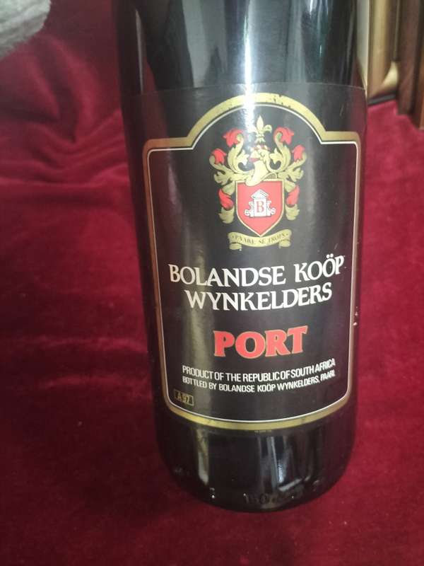 Vintage Limited Edition (No 1013 of 1200) Bolandse Koop Wynkelders Port 1.5l Sealed