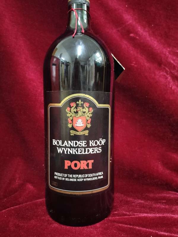 Vintage Limited Edition (No 1013 of 1200) Bolandse Koop Wynkelders Port 1.5l Sealed