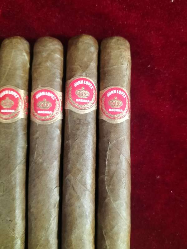 Collection Of Six Juan Lopez Habana Cigars  -Made in Cuba