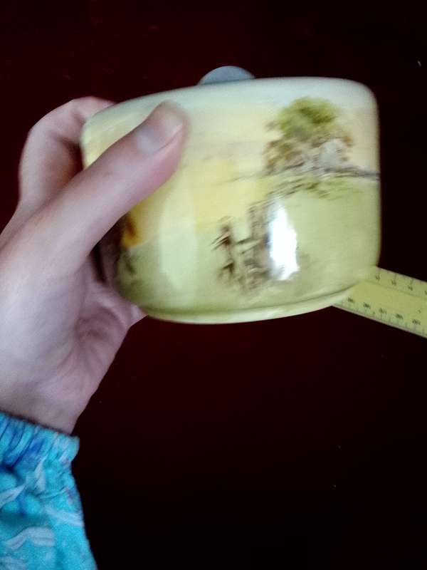 Antique Rare Royal Doulton Coaching Days Tobacco Jar- Sir Roger De Coverley D5814 - Made In England
