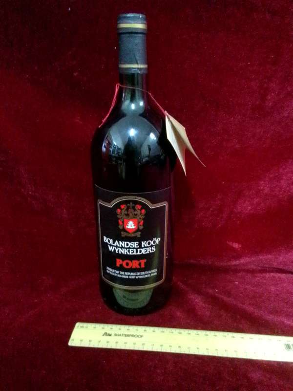 Vintage Limited Edition (No 1013 of 1200) Bolandse Koop Wynkelders Port 1.5l Sealed