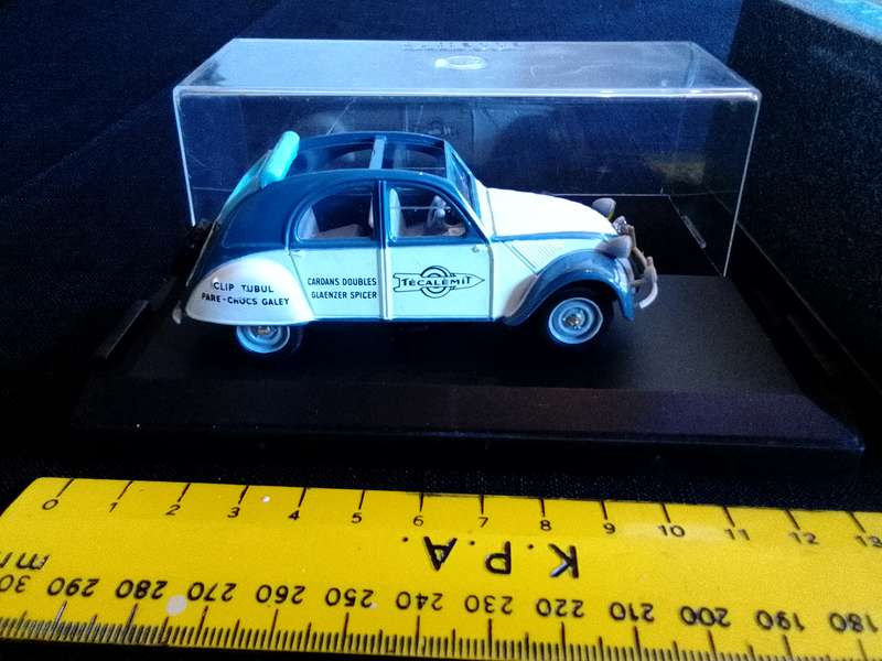 Vintage Vitesse La Collection 529 - Citroën 2CV Tour Du Monde Segula Boudot 1958