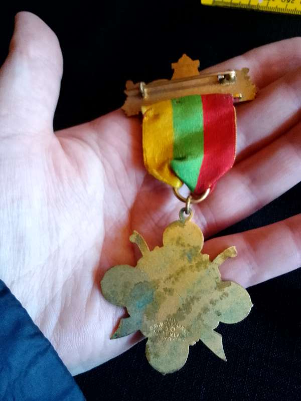 Shriners Damascus Temple 37th Annual Session Rochester NY July 11th-13th 1911 Medal