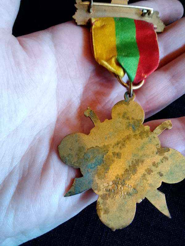 Shriners Damascus Temple 37th Annual Session Rochester NY July 11th-13th 1911 Medal
