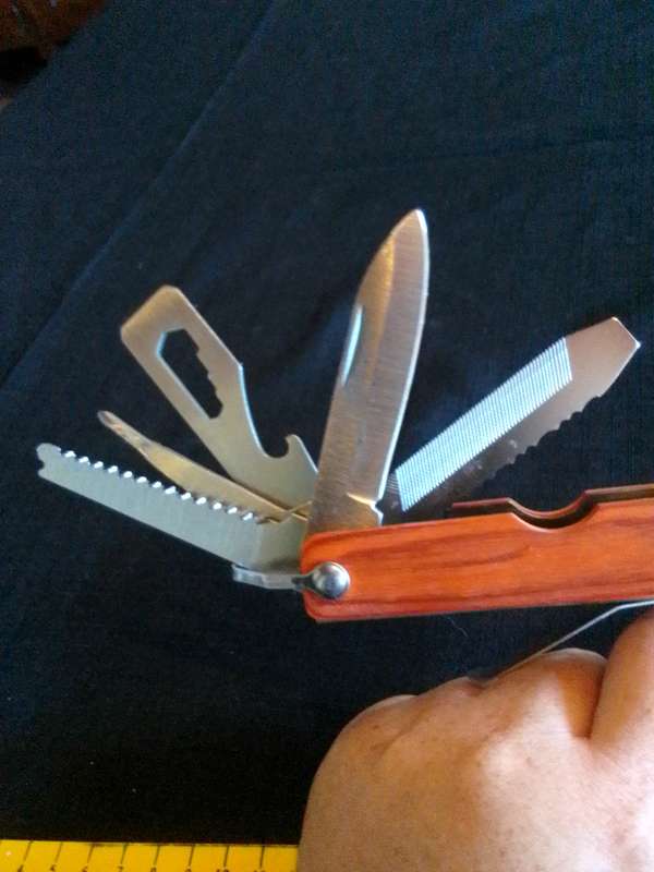 Stainlesss Steel Multifunction Hammer Axe Camping Gear Multi Tool
