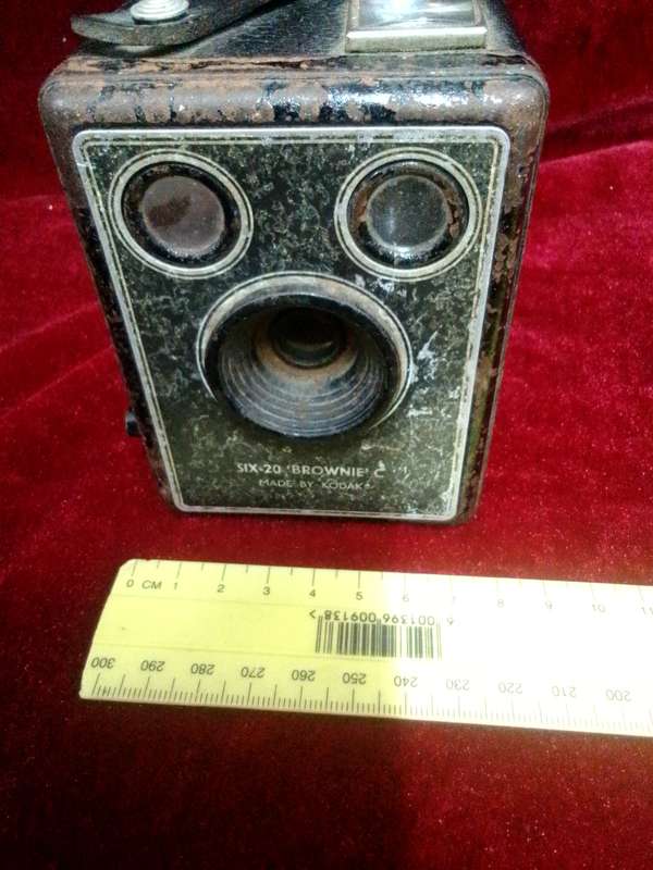 Stunning Vintage Kodak Six -20 Brownie C -Roll 620 Film Box Type Camera-Produced By Kodak LTD London