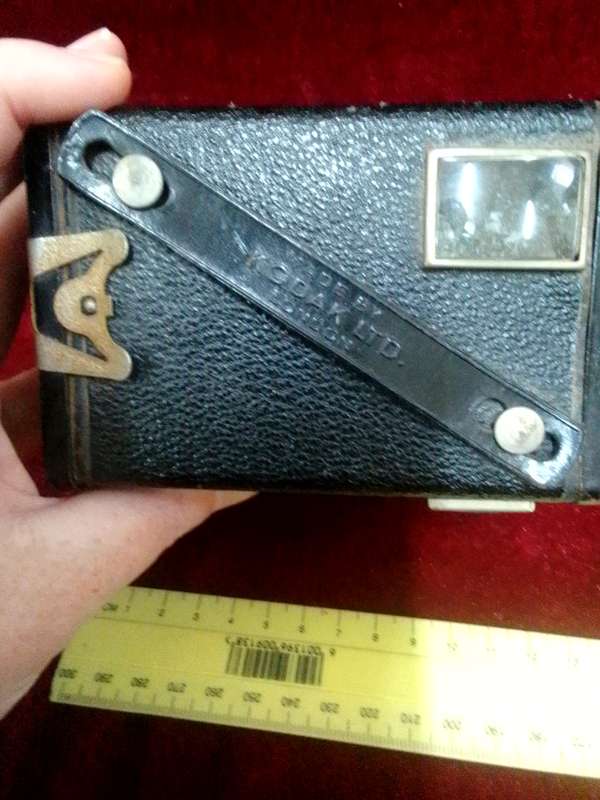 Stunning Vintage Kodak Six -20 Brownie D-Roll 620 Film Box Type Camera-Produced By Kodak LTD London