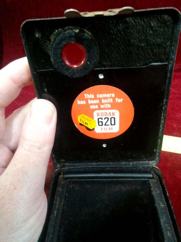 Stunning Vintage Kodak Six -20 Brownie D-Roll 620 Film Box Type Camera-Produced By Kodak LTD London