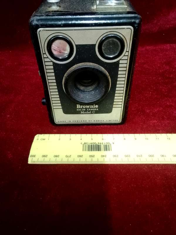 Stunning Vintage Kodak Six -20 Brownie C-Roll 620 Film Box Type Camera-Made England By Kodak Limited