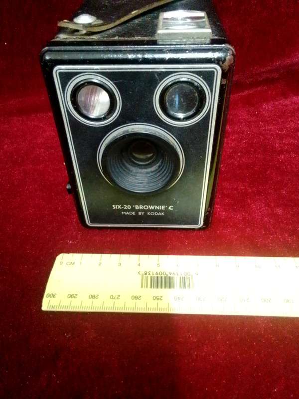 Stunning Vintage Kodak Six -20 Brownie C-Roll 620 Film Box Type Camera-Produced By Kodak LTD London
