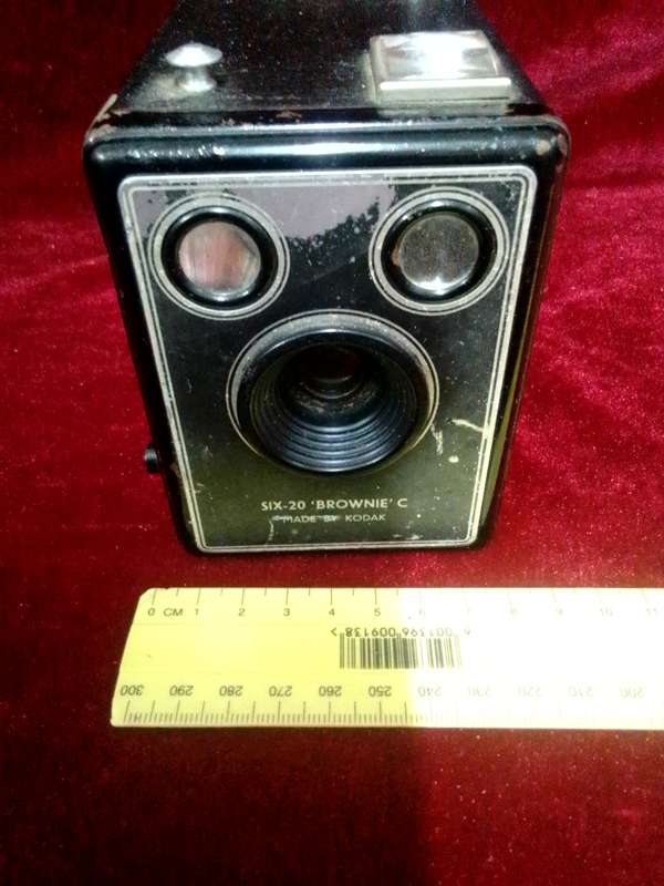Stunning Vintage Kodak Six -20 Brownie C-Roll 620 Film Box Type Camera-Produced By Kodak LTD London