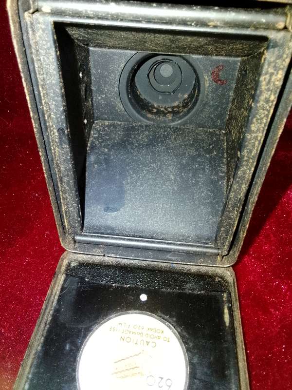 Stunning Vintage Kodak Six -20 Brownie D-Roll 620 Film Box Type Camera-Produced By Kodak LTD London