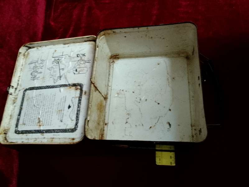 Very Rare Vintage 1966 James Bond 007 Metal Lunchbox