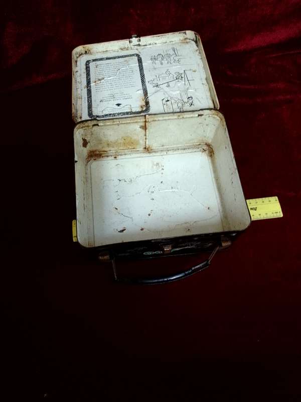 Very Rare Vintage 1966 James Bond 007 Metal Lunchbox