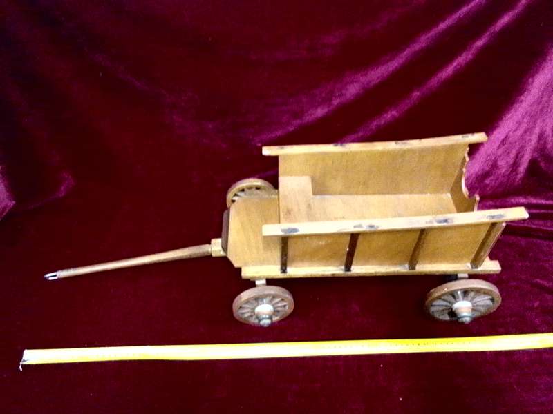 Beautiful Vintage Handmade Wooden Oxwagen "Ossewa" - Good Condition