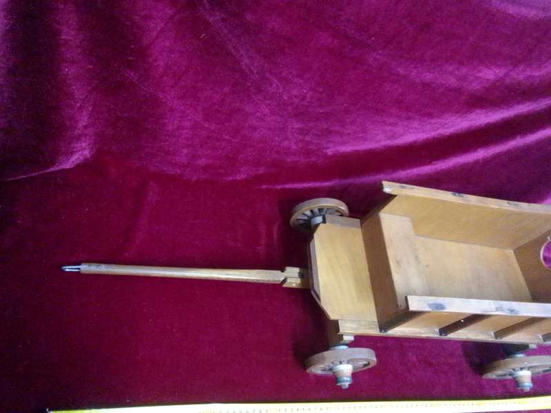 Beautiful Vintage Handmade Wooden Oxwagen "Ossewa" - Good Condition