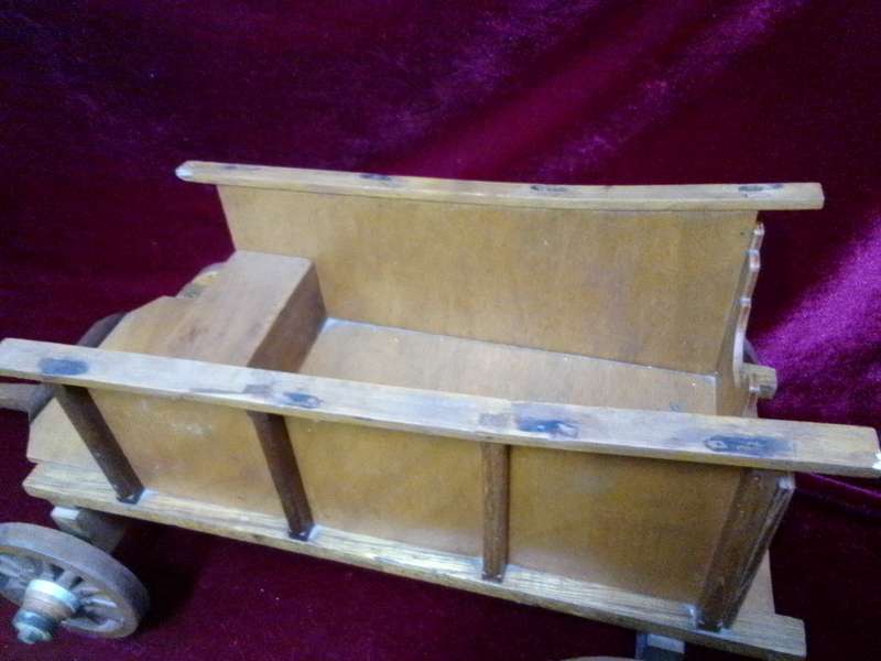 Beautiful Vintage Handmade Wooden Oxwagen "Ossewa" - Good Condition
