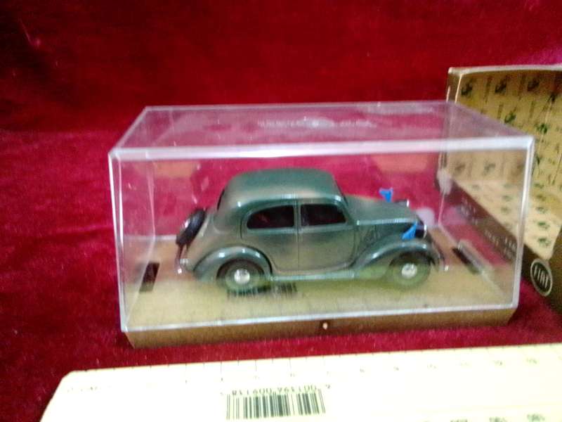 Vintage Brumm R34 1937-1939 Fiat Berlina - 508C -1100 - HP32 - Armed Forced Version - Good Condition