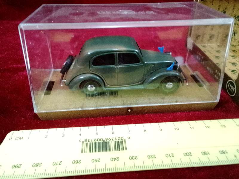 Vintage Brumm R34 1937-1939 Fiat Berlina - 508C -1100 - HP32 - Armed Forced Version - Good Condition