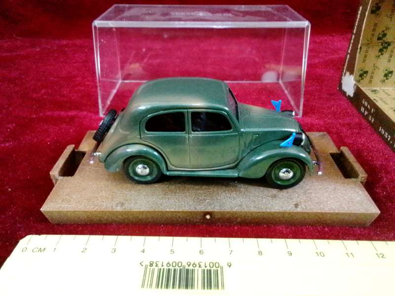 Vintage Brumm R34 1937-1939 Fiat Berlina - 508C -1100 - HP32 - Armed Forced Version - Good Condition