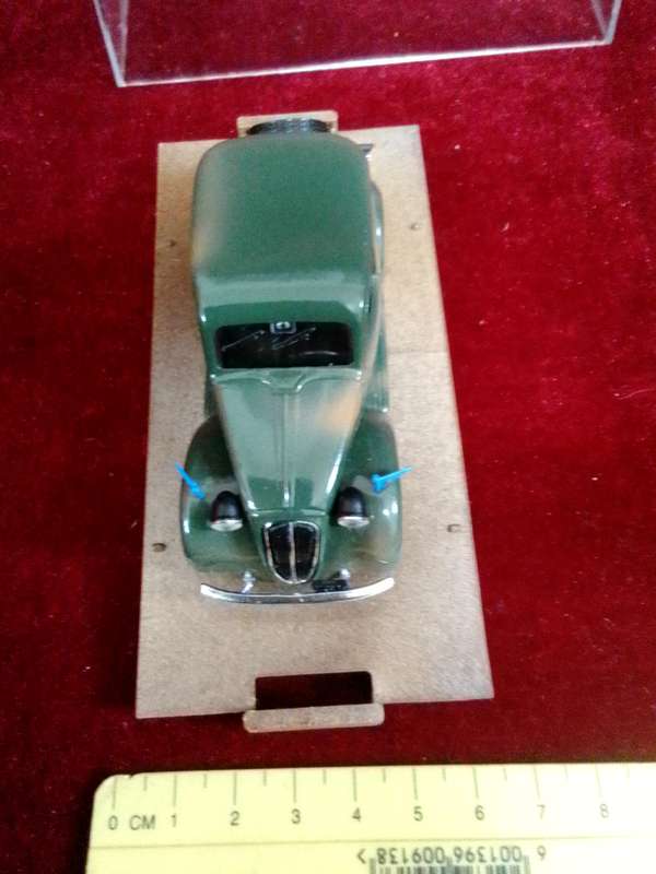 Vintage Brumm R34 1937-1939 Fiat Berlina - 508C -1100 - HP32 - Armed Forced Version - Good Condition