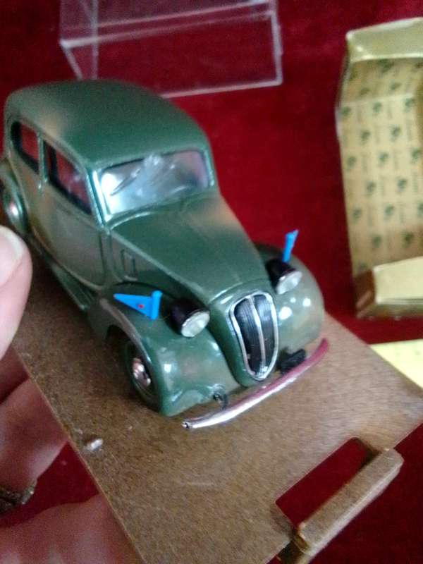 Vintage Brumm R34 1937-1939 Fiat Berlina - 508C -1100 - HP32 - Armed Forced Version - Good Condition