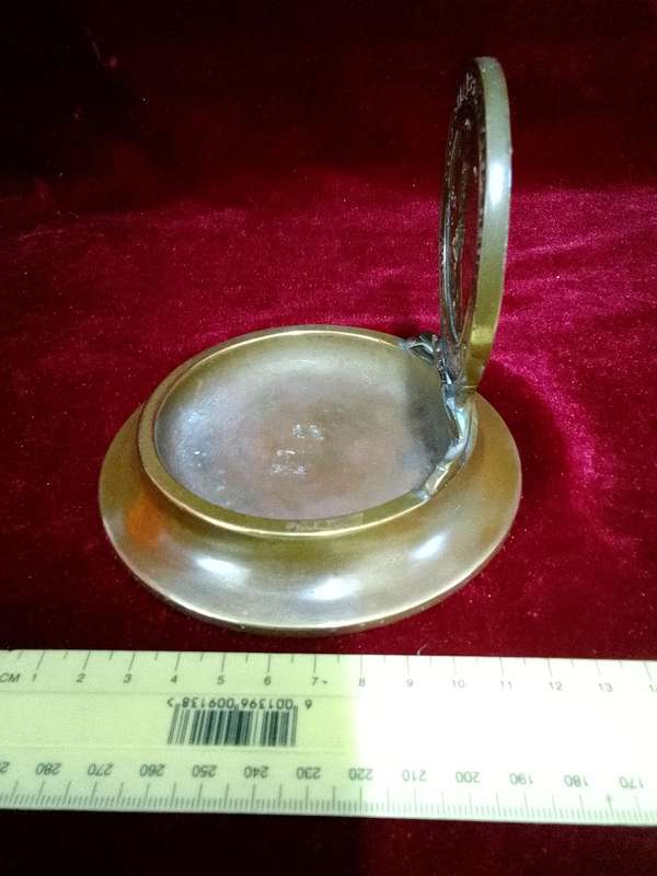 Vintage Brass Award  Feb 1925  Awarded To A.E Walter From Port Elizabeth Golf Club- Monthly Handicap