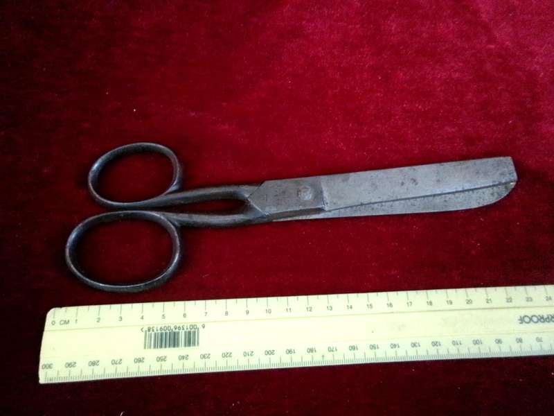 Rare Antique British WW2 1943 Sheffield Taylor's Scissor - Clearly Marked Sheffield Taylor
