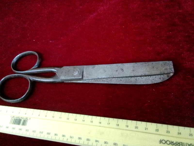Rare Antique British WW2 1943 Sheffield Taylor's Scissor - Clearly Marked Sheffield Taylor