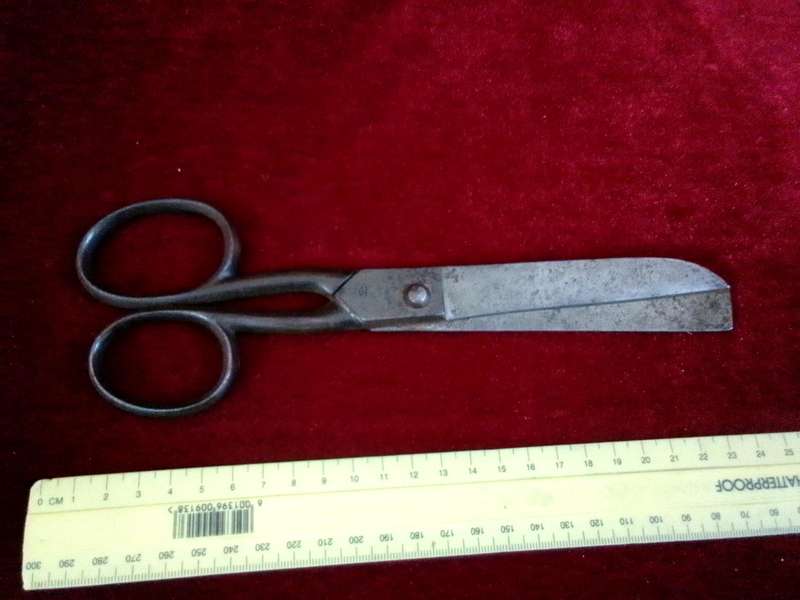 Rare Antique British WW2 1943 Sheffield Taylor's Scissor - Clearly Marked Sheffield Taylor