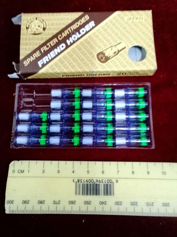 Pack of 18 Spare Filters Catridges For A Friend Holder Cigarette - Japan