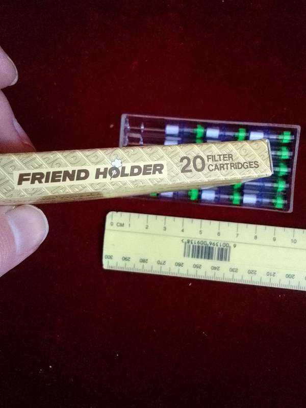 Pack of 18 Spare Filters Catridges For A Friend Holder Cigarette - Japan