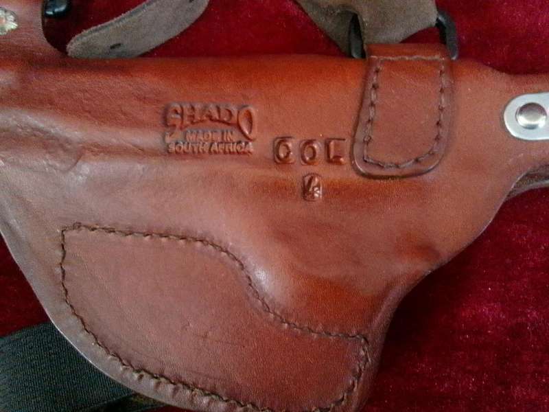 Stunning Leather Shado SA Gun Holsters And Ammo Pouch And Other Leather Gun Holster