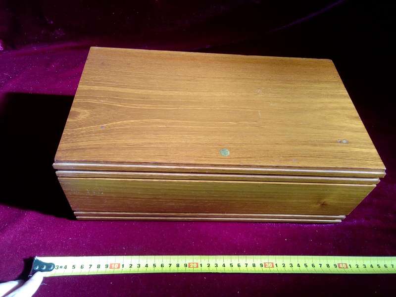 Vintage Savinelli Italian Cigar Humidor - Missing Hygrometer