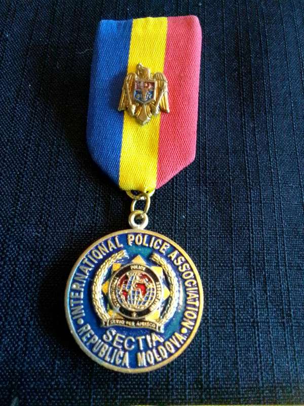 Republic of Moldova International Police Association Medal