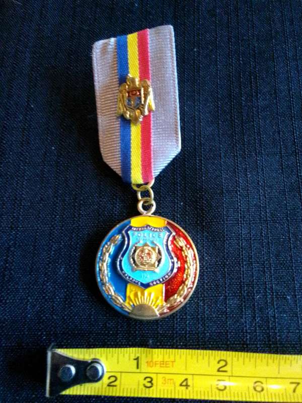 Moldova Section- International Police Association Medal - Good Condition