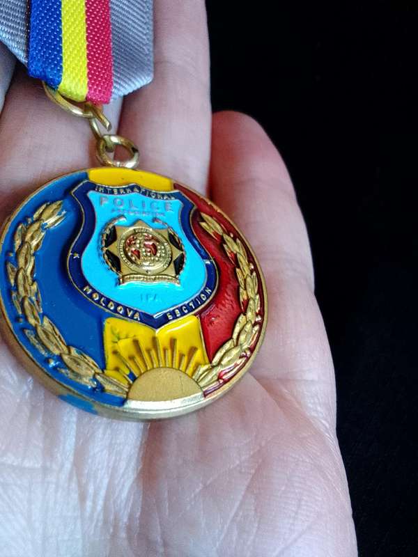 Moldova Section- International Police Association Medal - Good Condition