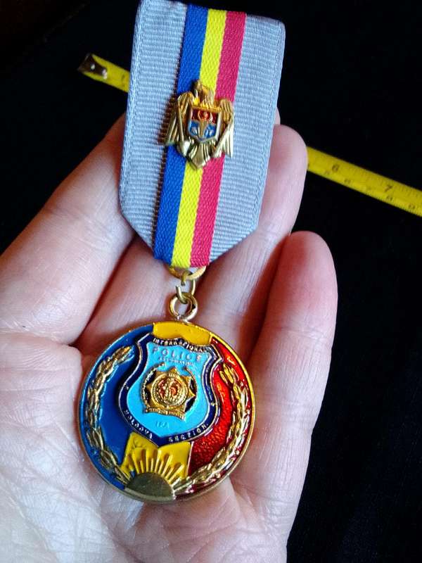 Moldova Section- International Police Association Medal - Good Condition