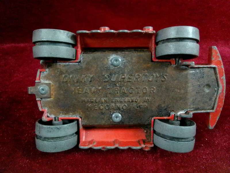 Very Rare Vintage Dinky Supertoys- Meccano LTD-  Heavy Tractor - Made in England -See Desp